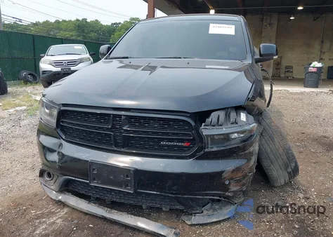 2018 Dodge Durango Gt Awd from USA, damaged, VIN 1C4RDJDG3JC160348